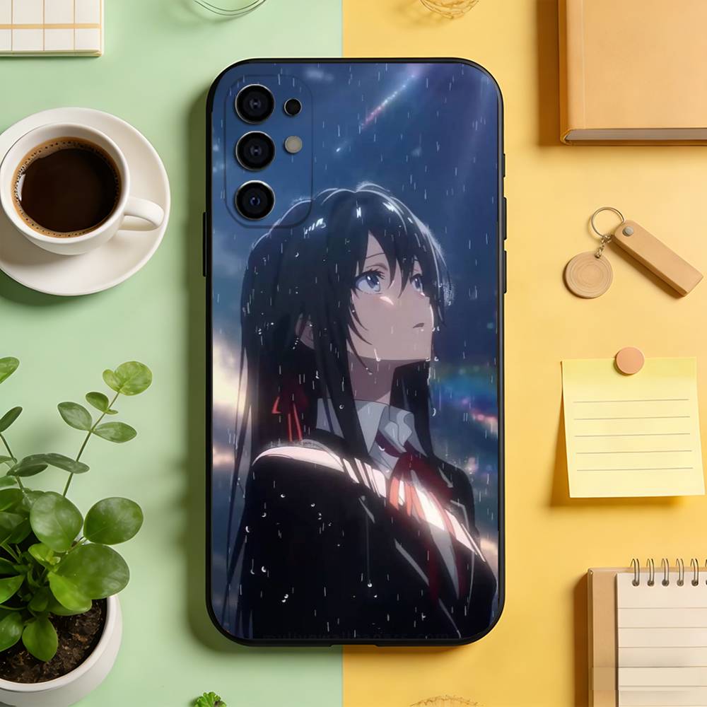 

Yukino Yukinoshita Phone Case For Samsung S25,S24,S21,S22,S23,S30,Ultra,S20,Plus,Fe,Lite,Note,10,Black Cover Samsung S22ULTRA5G