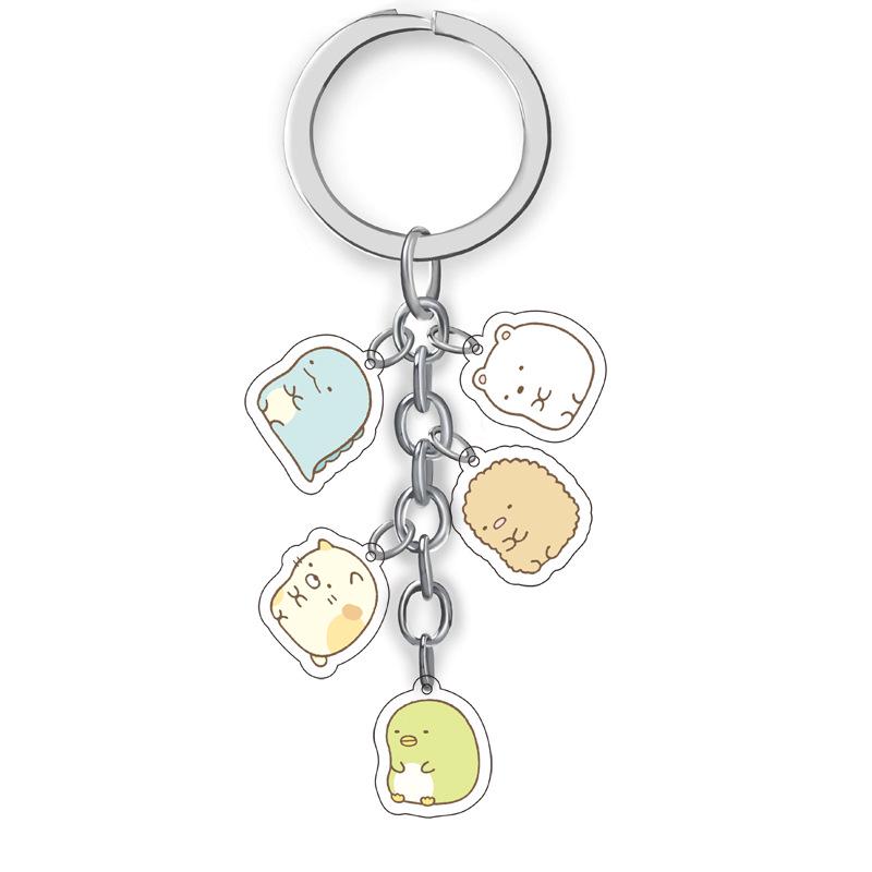 Corner Creatures Acrylic Anime Keychain Pendant