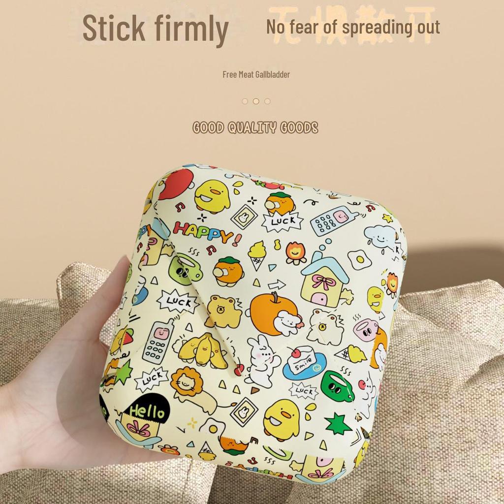 Cosmetic & Camera Lens Wrap: Self-Adhesive, Multi-Purpose, Foldable Storage Bag