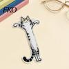 Cat Design Bookmark 5Pcs Acrylic Long Bookmark, Book Mark for Reading Women & Waterproof Men, Decorative Kitten Page Marker, Gifts Readers Lovers