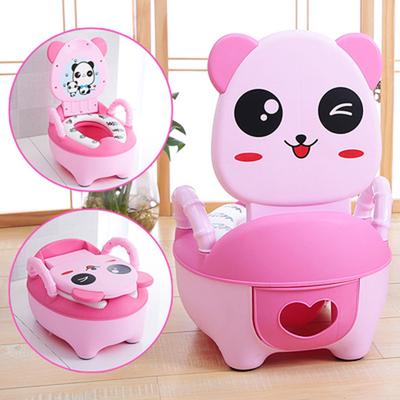Portable Panda Pot Children's Travel Pot Cute Boys Urinal Infant Girls Potty Seat Car Potty Training Baby Pots Baby Toilet Seat