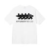 Three Standard New 2025 Men's and Women's Short-sleeved Summer Men's Loose 230g High-quality T-shirt