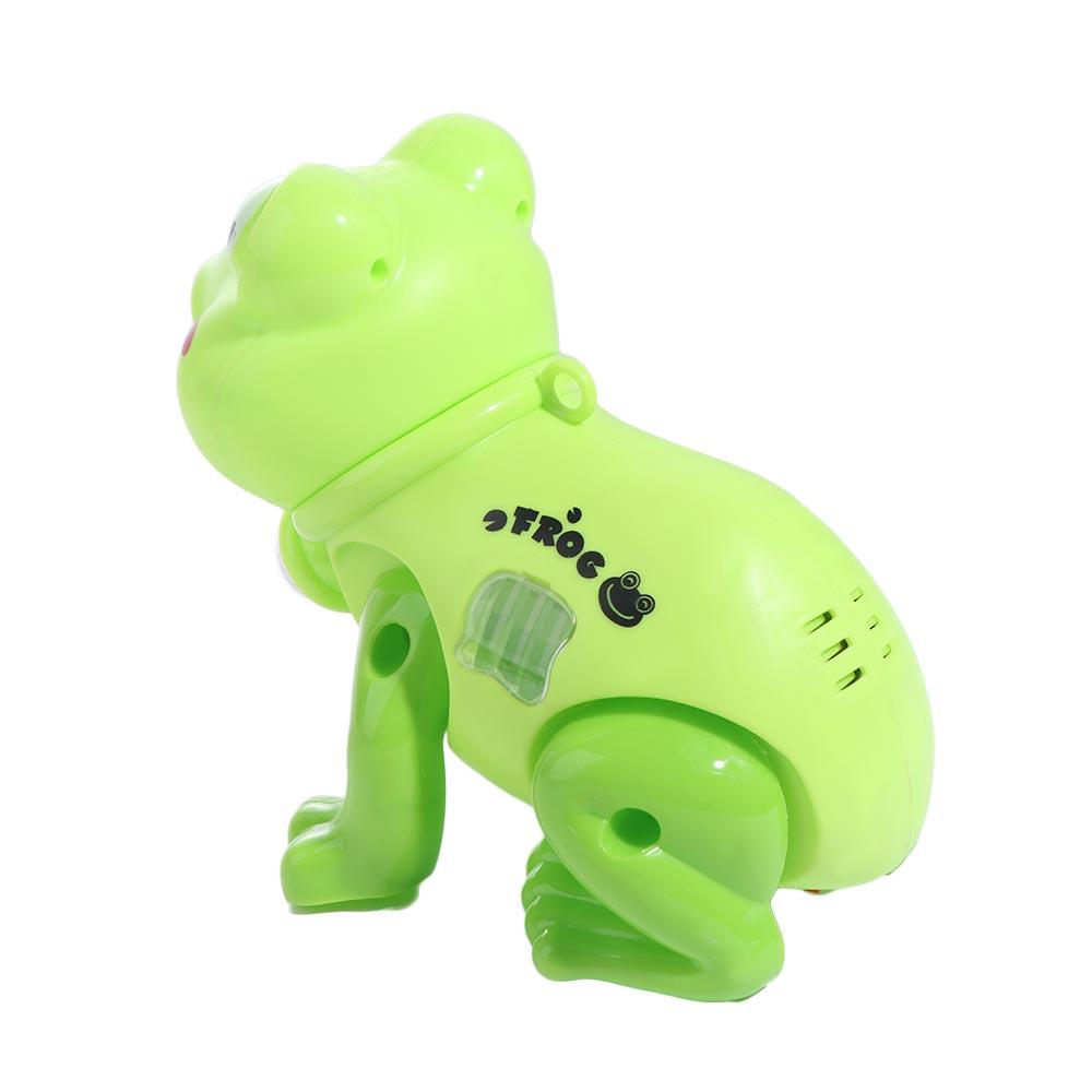 With Music Projection Electric Frog Electric Electric Pull Rope Frog Toys  Baby Gift