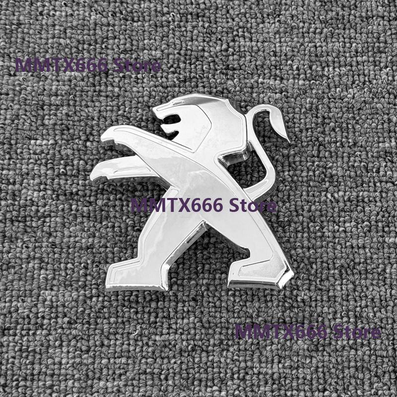 UWSQ6 ABS Grill maski przedniej bagażnika emblemat logo naklejka na klapę bagażnika tylną do Peugeot 308 508 logo przednie i tylne logo grill