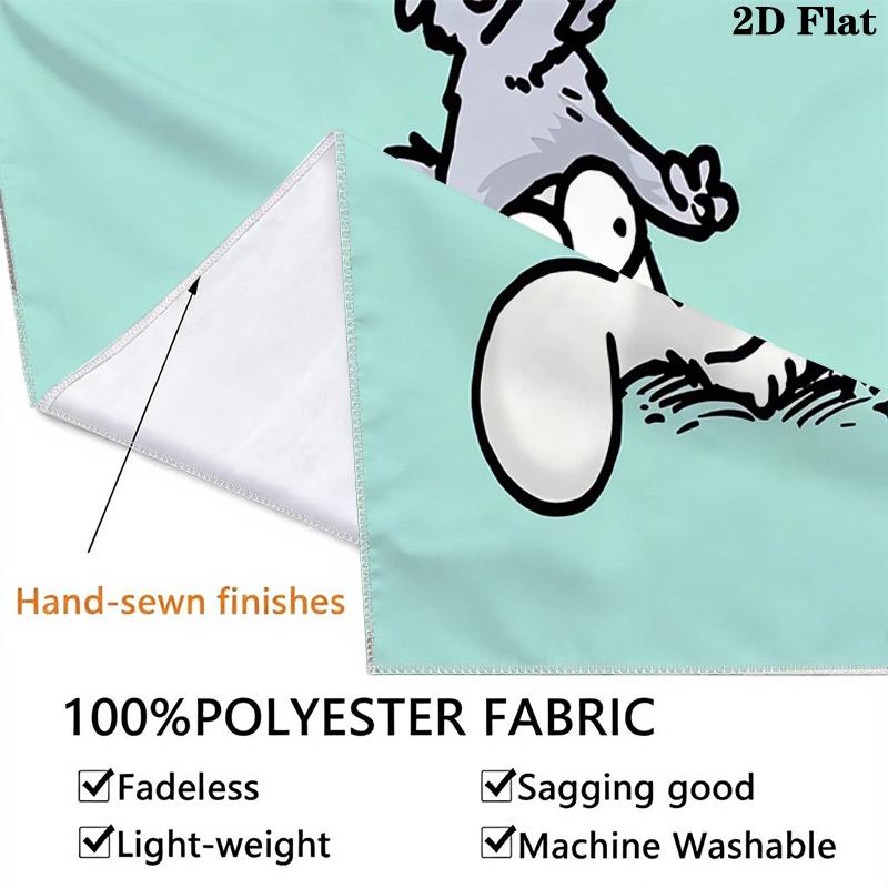Simon‘s Cat Wall Tapestry Aesthetic Wall Hanging Printed Fabric Blanket Decorative Tapestries for Bedroom Living Room Home Decor