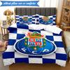 Set Biancheria da Letto Morbido Stampato Design FC Porto 3 Pezzi, Include 1 Federa Copripiumino e 2 Federe Federe Perfetto per Camera da Letto, Dormitorio, Regalo per Fan