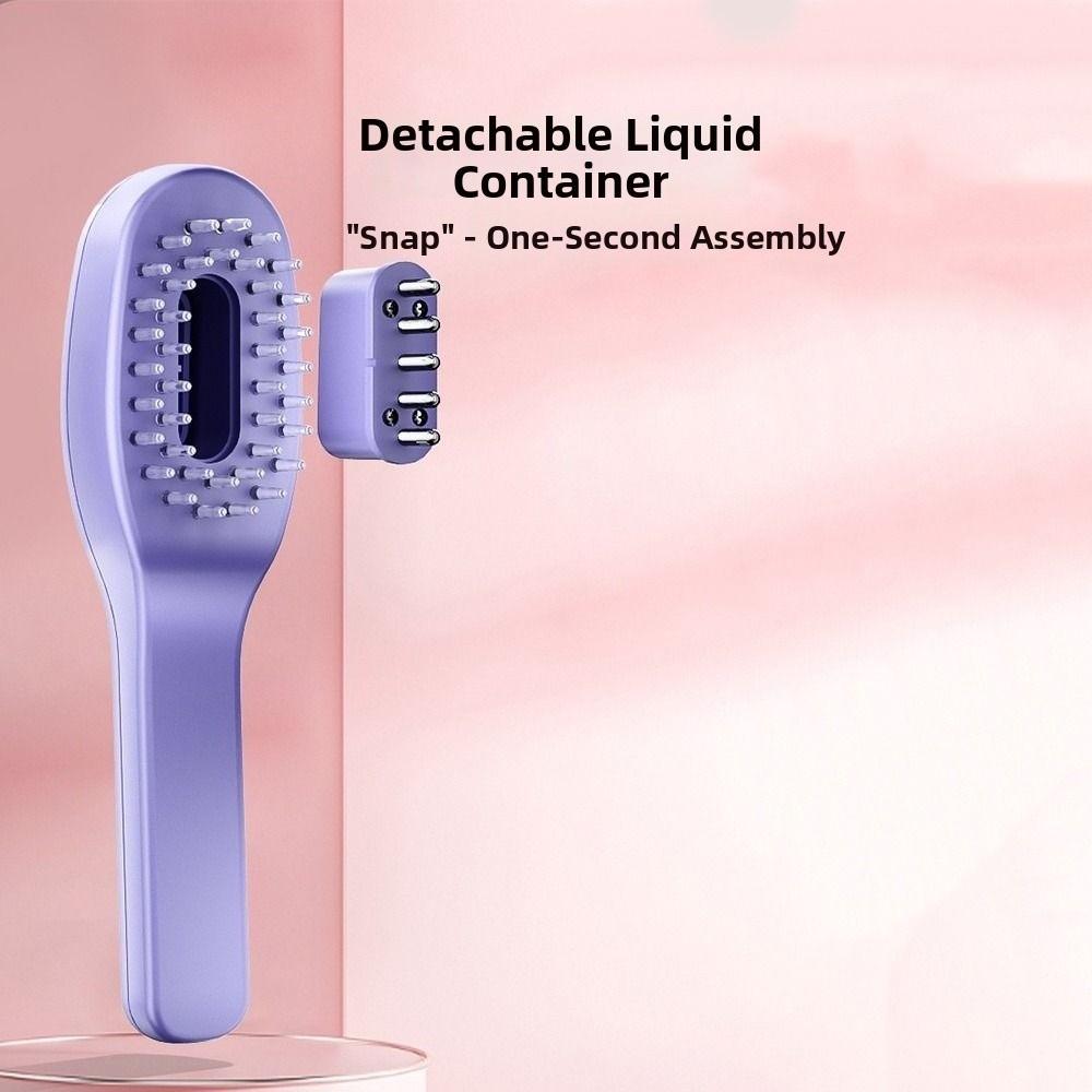 Anti-Static Misting Hair Brush 2-In-1 Scalp Massage Comb Electric Spray Hair Brush Scalp Care