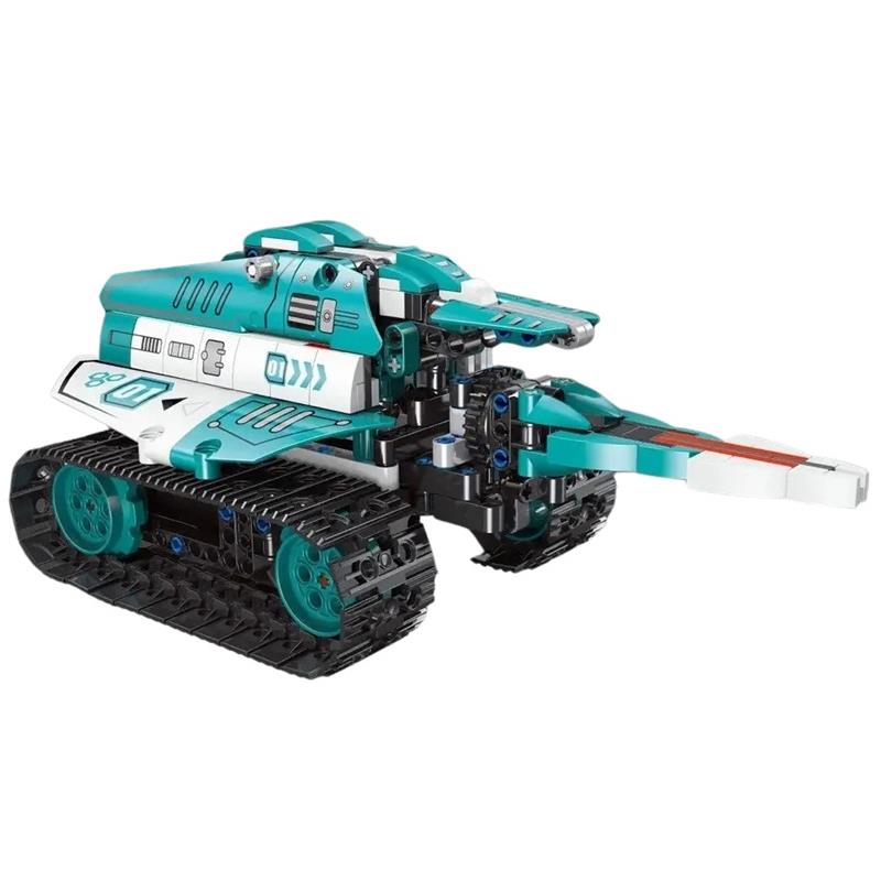 Construction Blocks Robot Controlled Model 3-in-1 Tank Dinosaur 698 Elements