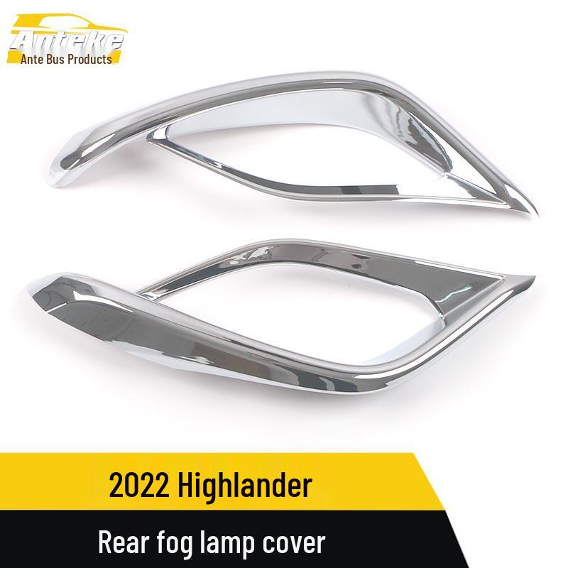 Rear Fog Light Decorative Frame for 22 Highlander - Tail Light Trunk Frame Accessory
