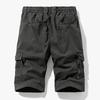 Men's Trendy   Versatile  Five-pocket Pants  Workwear Shorts  Outdoor Sports
