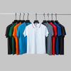 Men's Casual Solid Color Short Sleeved Polo Shirt Summer Fashionable Comfortable Versatile