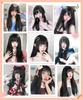 Knnzk Wig Long Black Full Wig Princess Cut Straight Lolita Cosplay Wig Small Face Natural Heat Resistant Harajuku Style with Net (black Hair)...