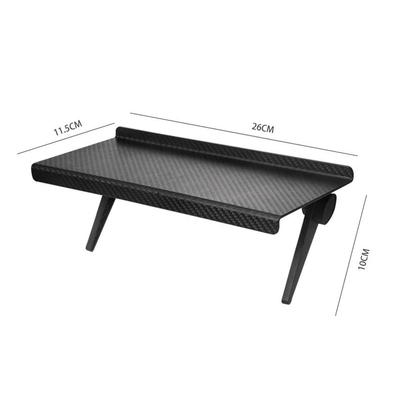 Adjustable TV Screen Top Shelf Computer Monitor Desktop Screen Top Storage Rack TV Box Router Shelf Rack Home Organizers Bracket