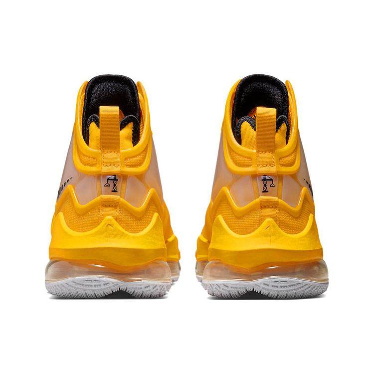 Nike LeBron 19 Hard Hat Men Sneakers Yellow CZ0203-700