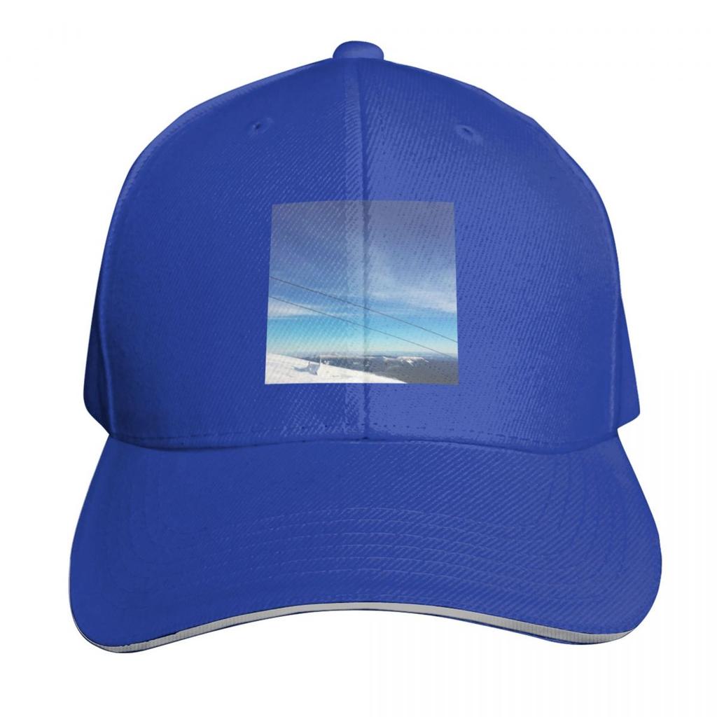 Snowy Sky Scene Baseball Cap Luxury Brand Cute Tactical Cap Hip Hop For Women Unisexs