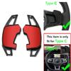 For Volkswagen steering wheel paddle shift VW MK7 Golf 7 7.5 GTI Rline Tiguan Sciricco Touran X Sagitar POLO GTD GTE accessories