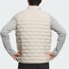 New Adidas Down Vest Men's Ecru IT8696