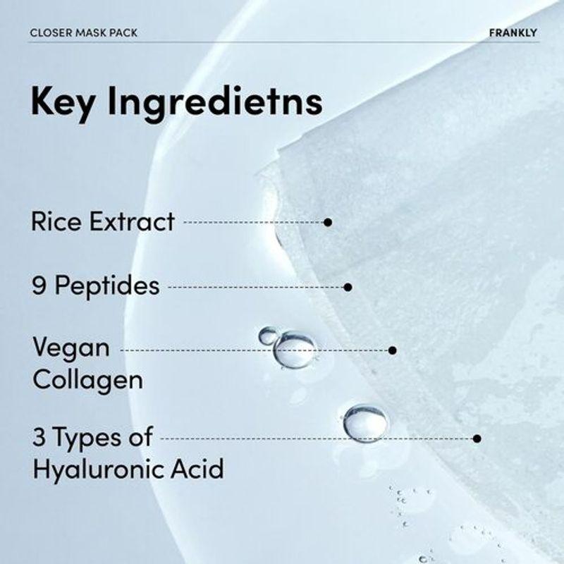 FRANKLY Closer Pore Minimizing Mask (1ea)