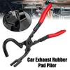Exhaust Hanger Removal Puller Exhaust Pipe Gasket Removal Plier Car Exhaust Rubber Pad Pliers Anti-Slip Handle Tools