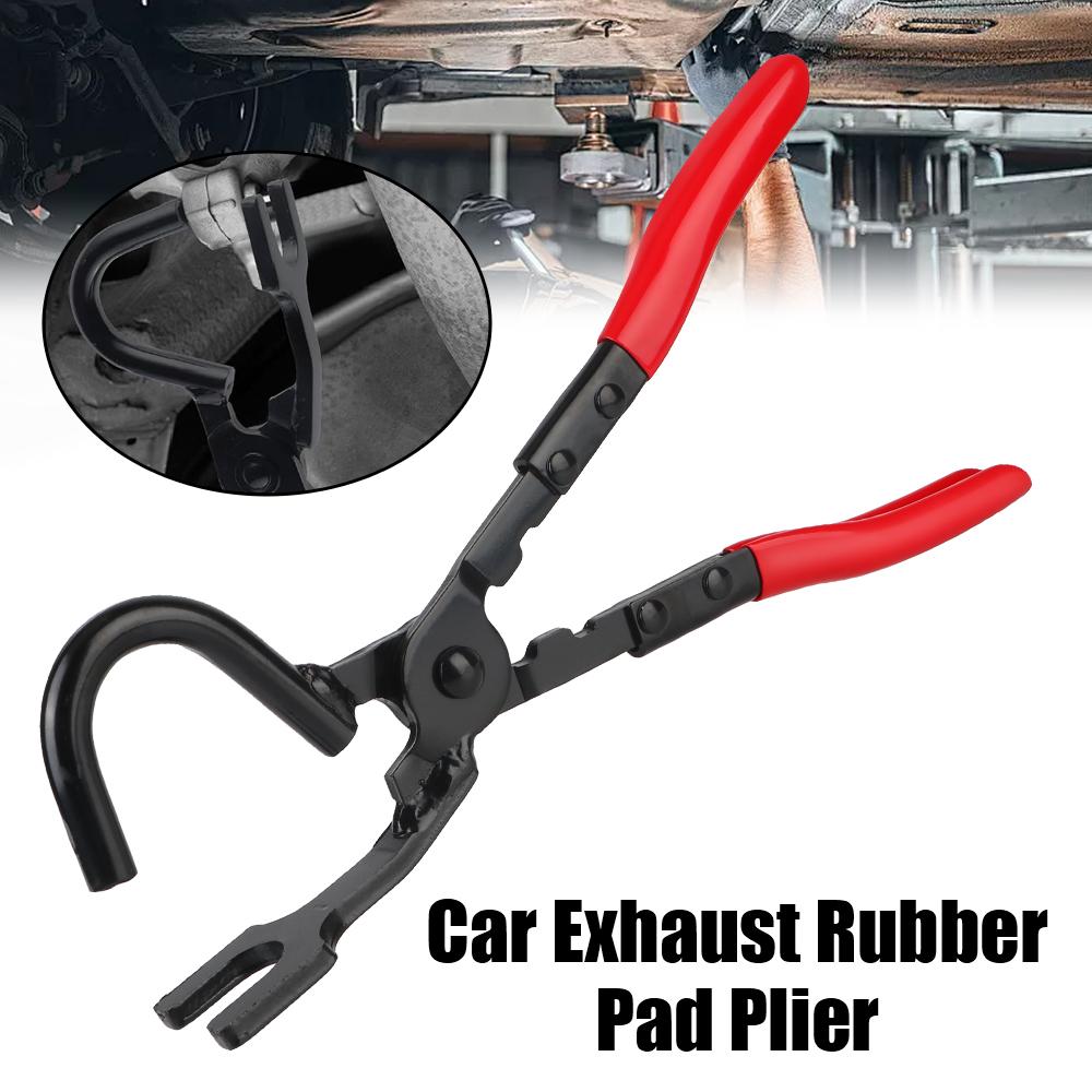 Exhaust Hanger Removal Puller Exhaust Pipe Gasket Removal Plier Car Exhaust Rubber Pad Pliers Anti-Slip Handle Tools