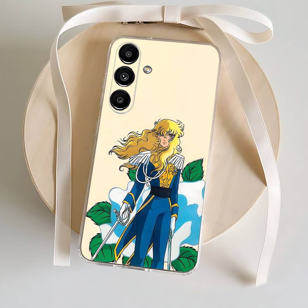 

Lady O-Oscar Phone Case For Samsung S24,30,21,22,23,20 FE,lite,PIus,Ultra,5G,Note,9,10 Transparent Cover SamsungS9plus