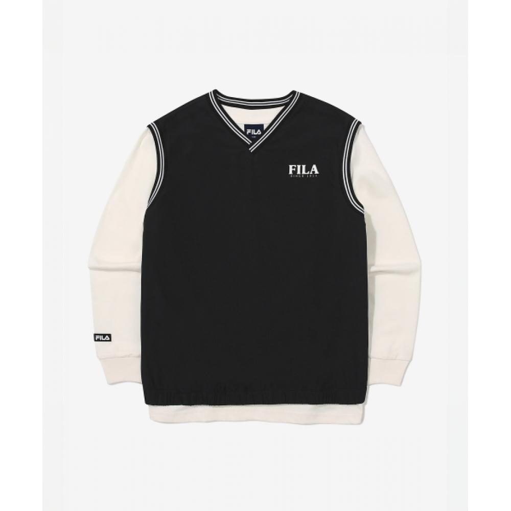 3pcs Woven Vest Top And Bottom Set  Fk2fsg3101xblk 