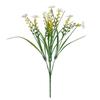Artificial Spring Grass & Daisies with Fruit for Table, Windowsill, Porch & Outdoor Decor