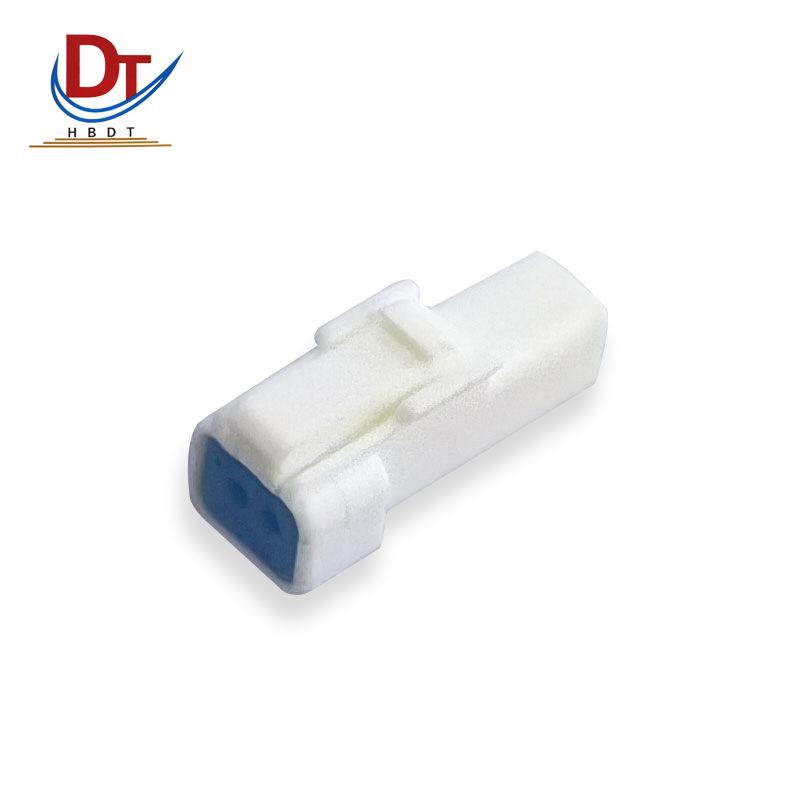 2-Pin Automotive Wiring Harness Connector Plug - JST-02R Plastic Housing for New Energy Applications