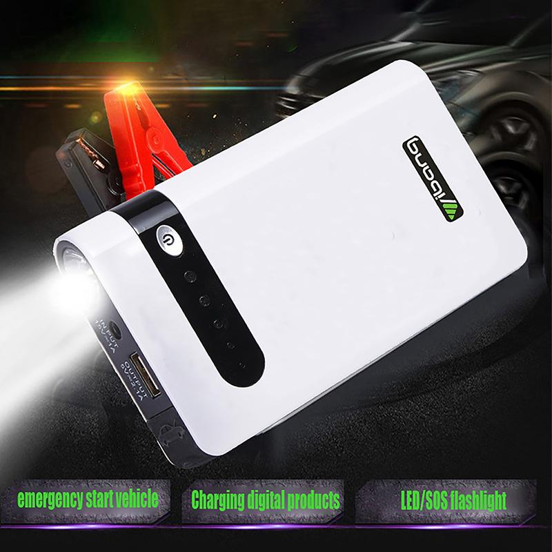 Arrancador de Bateria de Carro Booster de Emergência Carregador Power Bank de Partida Rápida Para Telefone
