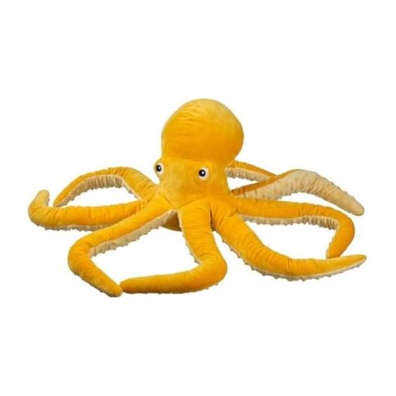 IKEA BLAVINGAD: Soft toy 50 cm Octopus (005.221.08)