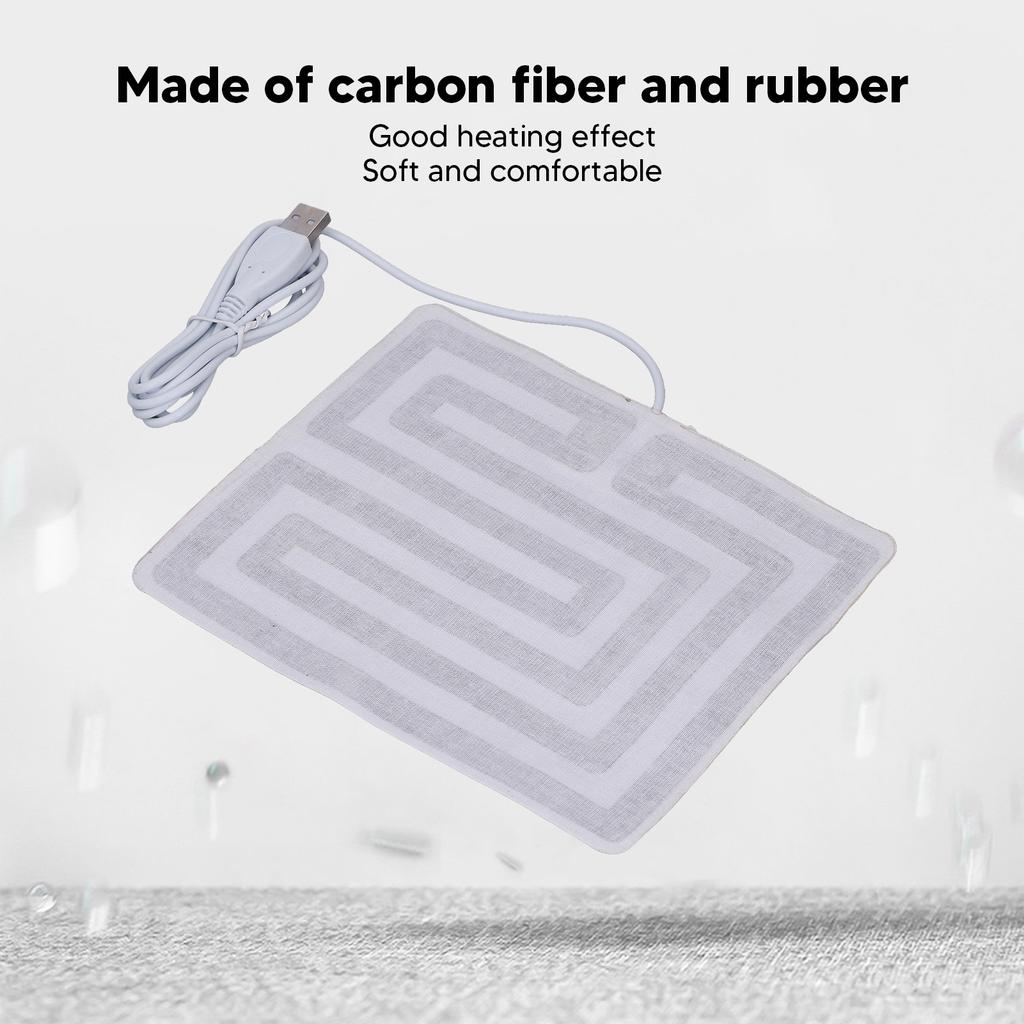 Vest Heating Pad Safe Soft Comfortable Warm Electric Heating Sheet for Winter Coats