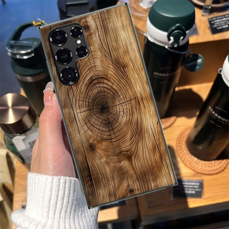 Wood Textures Cases Phone Case for Samsung Galaxy S26 Ultra S25 Edge S24 S23 FE S21 Plus S20 S22 S10 Cover TPU Capa Shell Shockp