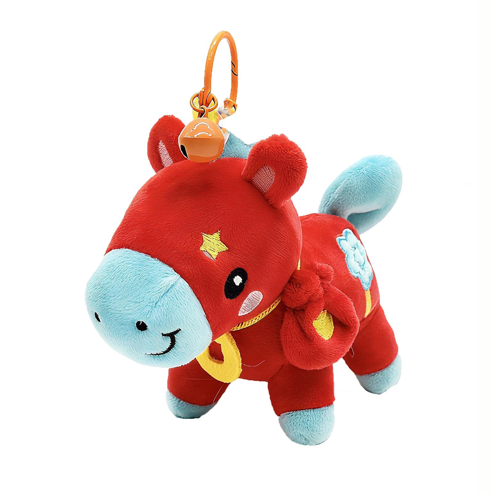 

Plush Toy Doll Doll Cloth Doll Ornament Children s Birthday Gift One Size красный