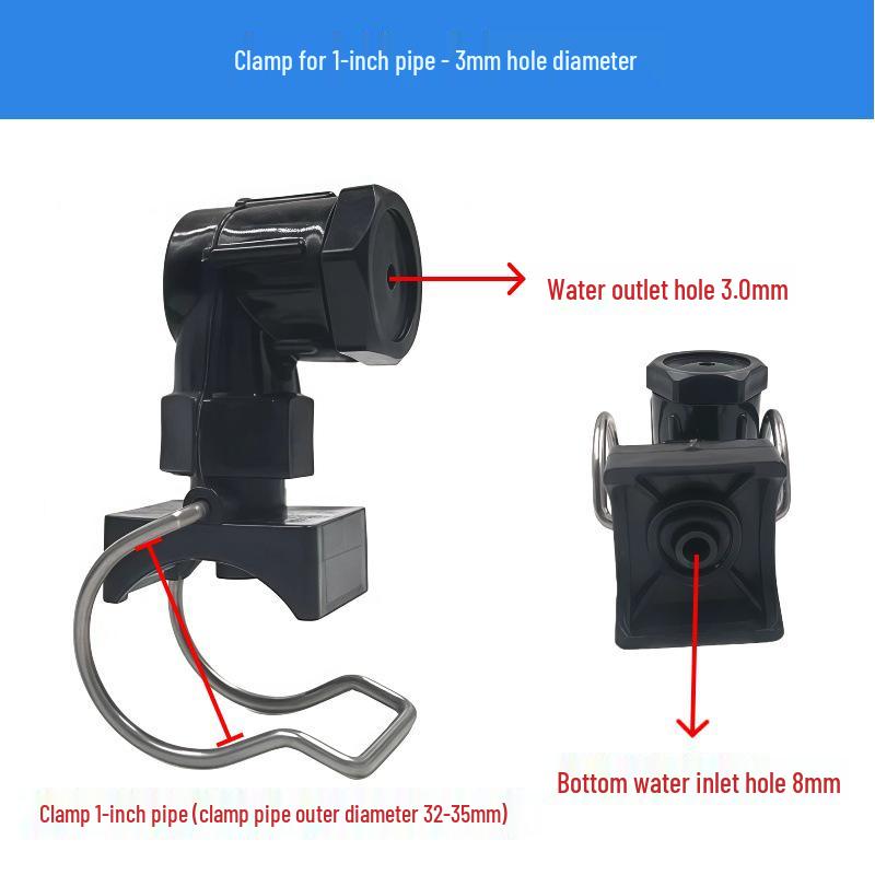 Plastic 90° Conical Spray Nozzle for Dust Removal and Humidification