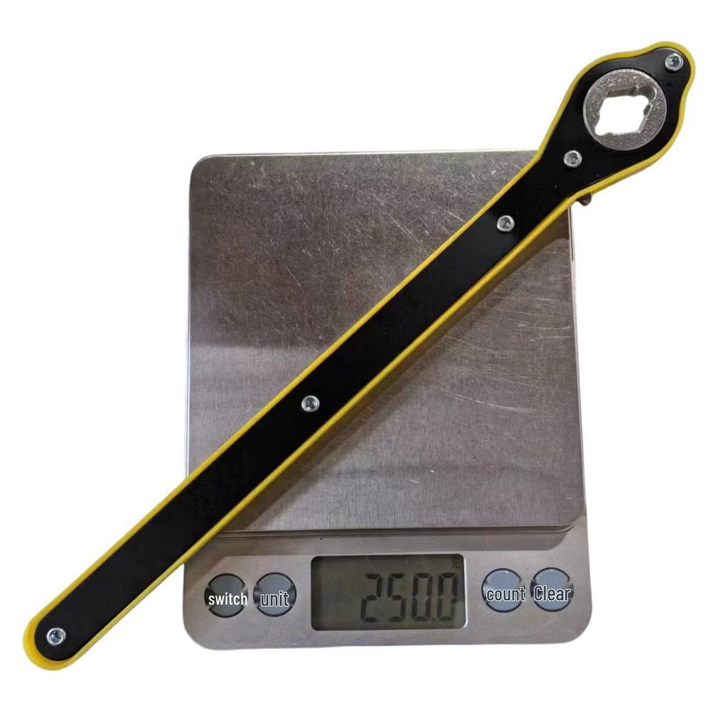 Labor-Saving Ratchet Car Jack Wrench Kit for Tire Change