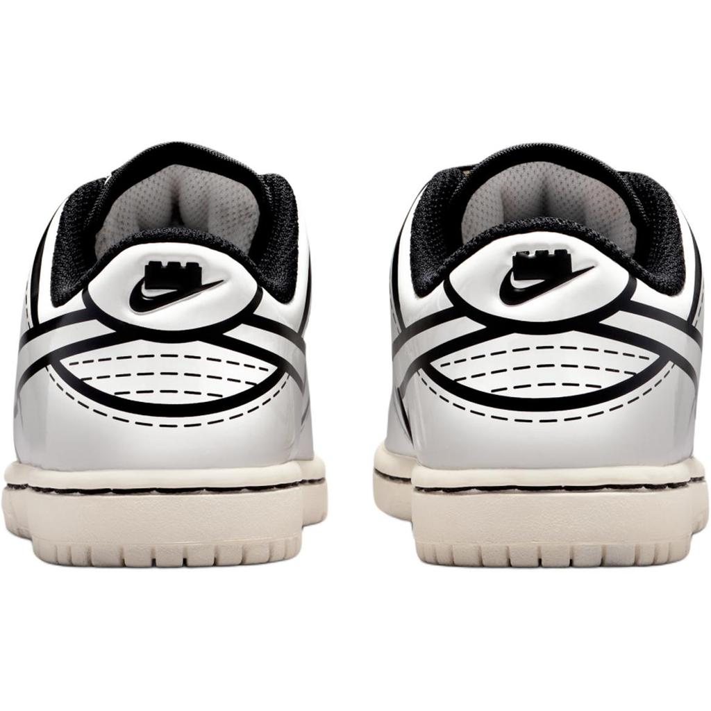 Nike LEGO x Dunk Low PS Sail Kids Sneakers Cream Black Rush-Red II7288-100