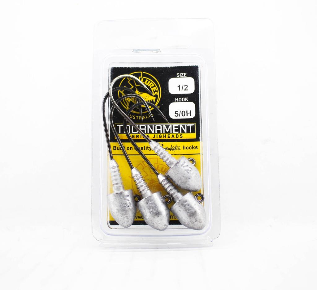 Tackle Tactics TT Tournament Jig Head 1/2 Oz 5/0H 4/pack (5798)