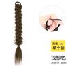 Wig Ponytail Women Braided Hair Extensions Natural Look Cute Style Hot Girl Trend