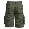 Herren-Sommer-Cargo-Shorts mit mehreren Taschen, lässige Mode, einfarbig, lockere Cargo-Shorts