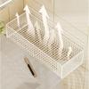 Non Drill Bathroom Shelf Self Adhesive Toiletries Organizer Convenient Storage Basket  Vanity Shelf