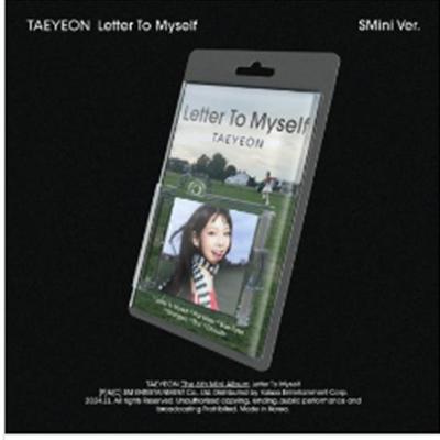 Taeyeon - 6th Mini Album [Letter To Myself] ???(SMini Ver.)-  Release Date: 2024.11.29