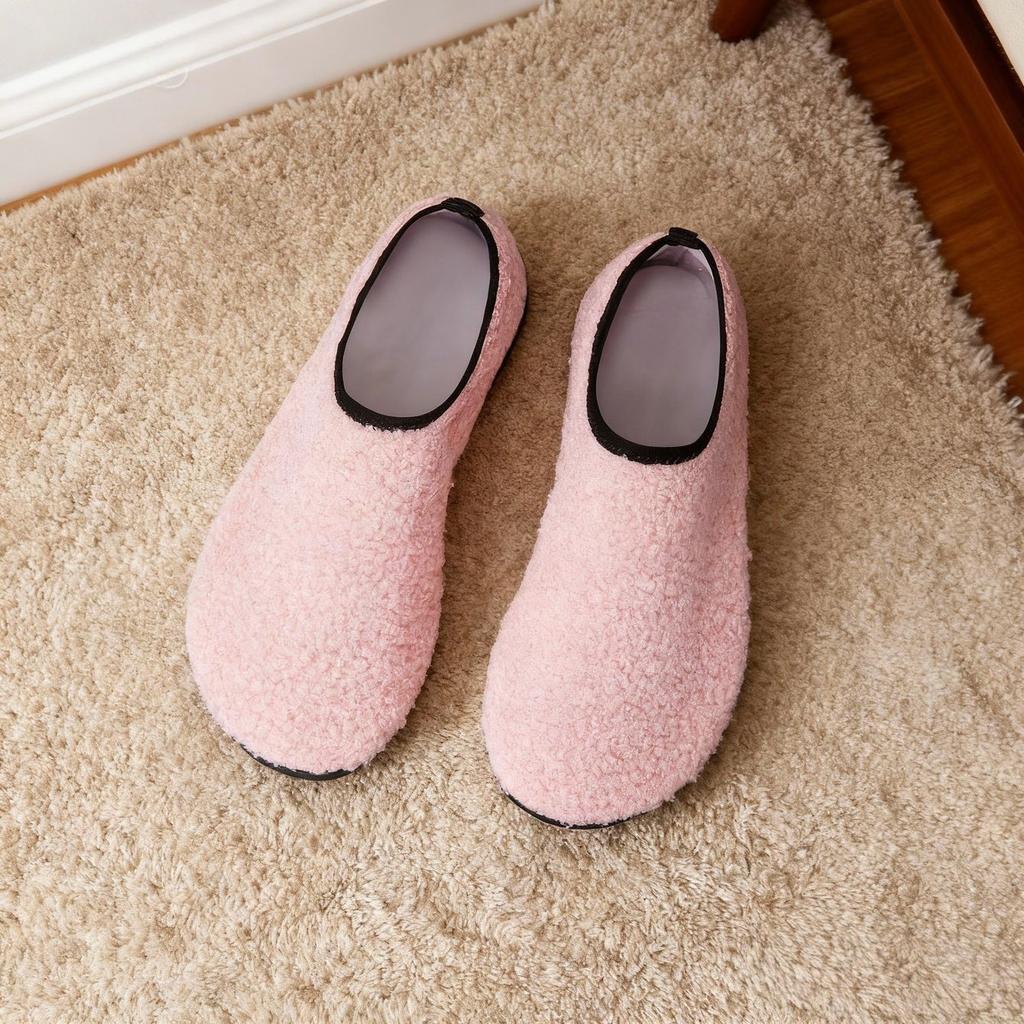 Winter Fitness Yoga Shoes Anti-slip Women Flats Household Casual Shoes Soft Elastic Soled Indoor Walking Shoes