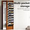 Door Hanging PVC Waterproof Multi-Pocket Storage Bag for Shoes