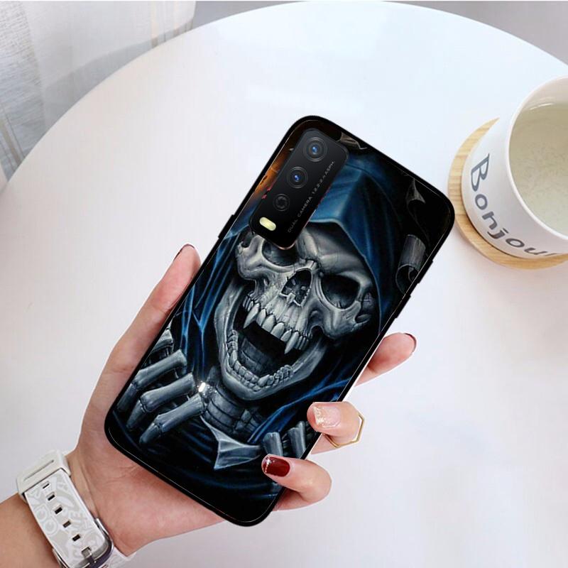 Grim Reaper Skull Phone Case for VIVO Y31 Y21 Y70 Y21S Y20 Y72 1907 Y12 Y11S Y53S Y33S Y55 Y76 Y51 Y15S Y01