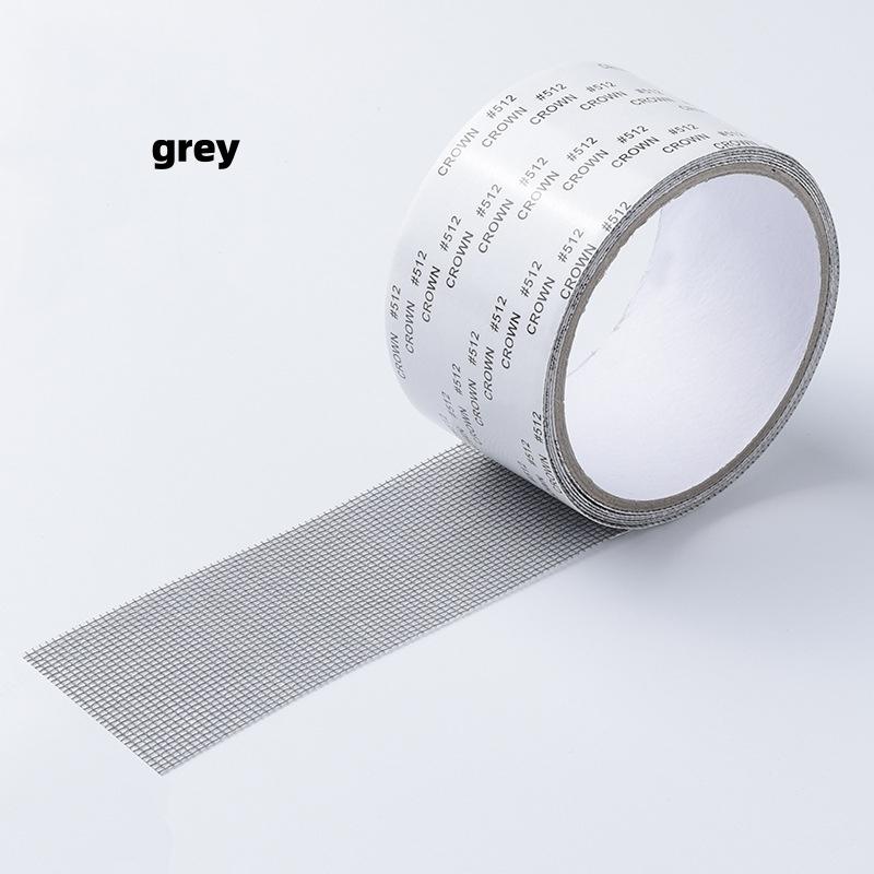 

2M Self-adhesive Window Screen Mesh Breathable Mosquito Net Fix Mesh Netting Broken Holes Repair Tools Household Mesh Stickers 2M серый