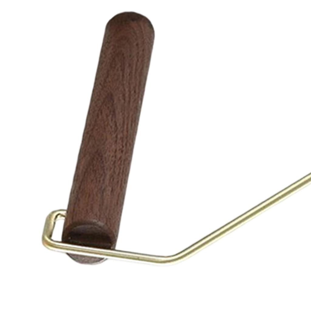 Wall Hanging Coat Rack Solid Wood Hayfork Hangers Bedroom Entrance Clothes Hooks Bamboo Home