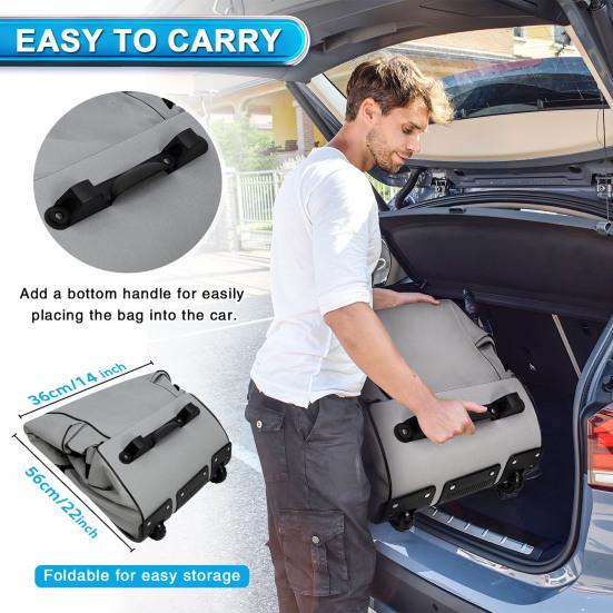 

Сумка для гольфа Yousheng для авиалиний, мягкая складная сумка для гольфа, дорожная сумка 900D, водонепроницаемый портативный дорожный чехол для гольфа с колесами чёрный