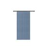 Foldable Shower Curtain with Hooks Bathroom Partition Waterproof Non-woven Fabric Dry And Wet Separation Shower Curtain