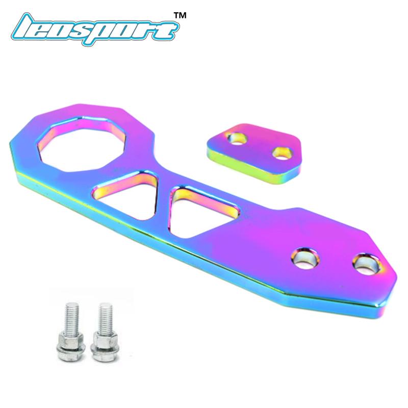 JDM tow hook for password Neochrome for Honda Civic Aluminum Alloy rear tow hook rear For JDM