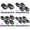 Solar-Autodach-RGB-Stroboskoplicht mit Fernbedienung, Solarbetrieben, Kabinenleuchten, Kein Bohren für LKW, Motorrad, Fahrzeug, Nachtfahrten